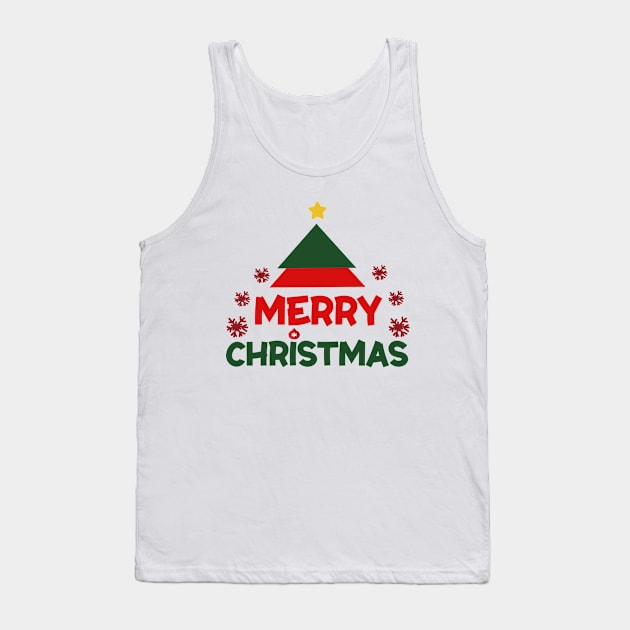 Merry chrismas T shirt Tank Top by printydollars